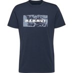 Mammut Trovat Logo  Herren  T-Shirts blau Größe S Trekking Atmungsaktiv