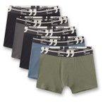 Sanetta - Kid's Set Shorts 5-Pack - Unterhose Gr 176 grau
