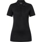 Super.Natural Zip Polo  Damen  T-Shirts schwarz Größe S Trekking  Hautfreundli