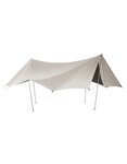 Snow Peak - Camping Tarp - Takibi Octa Tarp  aus Wolle - Beige