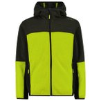 CMP - Kid's Jacket Fix Hood Jacquard Knitted - Fleecejacke Gr 116 grün