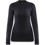 CRAFT Damen Unterhemd ADV Warm Fuseknit Intensity LS W, Größe L in Schwarz