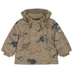 Mikk-Line - Polyester Baby Jacket AOP - Winterjacke Gr 74 beige