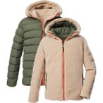 KILLTEC Kinder Unterjacke KOW 231 BYS JCKT, Größe 164 in Grün