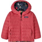 Patagonia Kinder Revers Down Sweater Hoodie Jacke (Größe 84, pink)