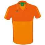 ERIMA Herren Six Wings Poloshirt, Größe M in Orange