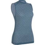 LaMunt Alice Cashmere Top Damen  Kurzarm Unterhemden blau Größe S   Hautfreund