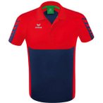 ERIMA Herren Six Wings Poloshirt, Größe XL in Rot