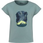 Jack Wolfskin Graphic Girls  Kinder  T-Shirts gruen Größe 104 Camping  Hautfre