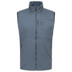 Stoic - MountainWool60 JokkmokkSt. Hybrid Vest II - Wollweste Gr 3XL grau