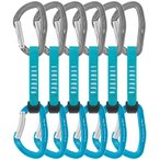 Petzl Djinn Axess Express-Set 6er Pack, 12cm, turquoise