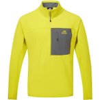 Mountain Equipment Herren Arrow 1/4 Zip Longsleeve (Größe S, gelb)
