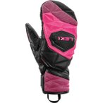 LEKI Kinder Fäustel Ki HS WCR Venom 3D Junior Mitt, Größe 7 in Schwarz
