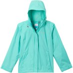 Columbia Arcadia II  Kinder  Regenjacke tuerkis Größe 104  Camping  Wasserabwe