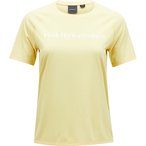 Peak Performance Active  Damen  T-Shirts gelb Größe M Lifestyle  Elastisch