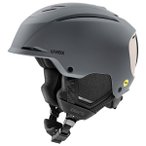 Uvex - Resolution Mips - Skihelm Gr 52-55 cm grau