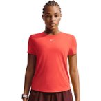Nike One Classic Dri-Fit Top Damen T-Shirt ( Hellrot S)