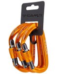 Camp - 3er-Set Schraubkarabiner - Orbit Lock 3 Pack  - Orange