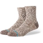Stance Slub Qtr Socken (Größe 43 , braun)