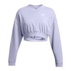 Under Armour Rival Terry OS Crop Crew Damen ( Hellblau XL Größe,)