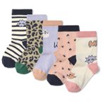 LIEWOOD - Kid's Silas Socks 5-Pack - Multifunktionssocken 17-18 bunt