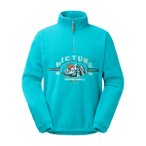Picture - Gamvik Fleece Crew - Fleecepullover Gr S türkis