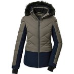 KILLTEC Damen Funktionsjacke KSW 102 WMN SKI QLTD JCKT, Größe 38 in Braun