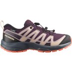 Salomon XA Pro V8 WP  Kinder  Trailrunningschuhe lila Größe 32 Trekking Wasser