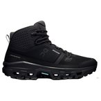 On Cloudrock Mid WP  Herren  Wanderschuhe schwarz Größe 46 Trekking Wasserdich
