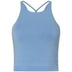 Mandala Cross Top Damen  Tanktops blau Größe M Yoga | Lifestyle  Elastisch Lyo