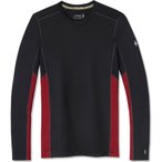 Smartwool Men's Merino Sport 150 Long Sleeve Crew tibetan red heather/black/M