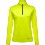 Gore Wear Everyday Mid 1/4-Zip  Damen  Longsleeves neon yellow Größe S Trekkin