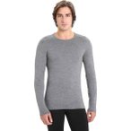 ICEBREAKER Merino Herren Longleeve 260 Tech LS Crewe, Größe L in Grau