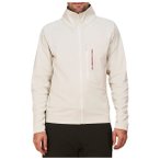 The Mountain Studio - Tecno Grid Fleece T-Neck - Fleecepullover Gr S weiß