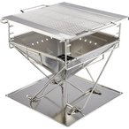 GROENBERG KATLA L - Edelstahl-Grill uni