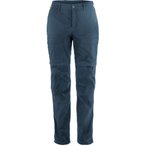 Fjällräven Abisko Hybrid Trail Zip-Off Hose Damen  Zip-Hosen blau Größe XS T