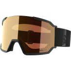 SALOMON Herren Brille GOGGLES S/VIEW 3 PHOTO BLACK/Red, Größe ONE SIZE in Brau