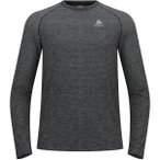 ODLO Herren T-shirt crew neck l/s ESSENTIA, Größe S in Weiß
