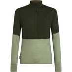 Icebreaker 200 Realfleece Descender Half Zip  Herren  Longsleeves gruen Größe 