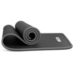 NEOLYMP Fitnessmatte rutschfest extra dick inkl. Tragegurt & E-Book, Größe 183