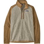 Patagonia Better Sweater 1/4 Zip  Herren  Pullover braun Größe S Trekking  Atm