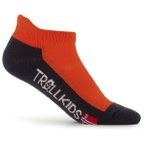 Trollkids - Kids Hiking Low Cut Socks II 2-Pack - Multifunktionssocken 27-30 rot