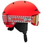 Salomon - Kid's Player Combo Cat. 2 VLT 35% - Skihelm Gr 49-53 cm - S rot