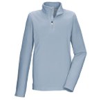 killtec - Girl's Ksw 138 Fleece Shirt - Fleecepullover Gr 116 grau