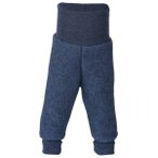 Engel - Baby Hose mit Nabelbund - Fleecehose Gr 86/92 blau