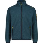 CMP Strick Fleece  Herren  Fleecejacke blau Größe 4XL Trekking  Atmungsaktiv