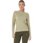 ASICS Damen T-Shirt ROAD SEAMLESS LS TOP, Größe L in Braun
