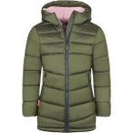 TROLLKIDS Girls Trondheim Coat, Größe 128 in Grün