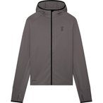 On Climate Zip   Herren  Fleecejacke grau Größe S Laufen | Trailrunning  Schne