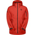 Scott Explorair 3L  Herren  Regenjacke rot Größe XXL Skitour  Winddicht Wasser